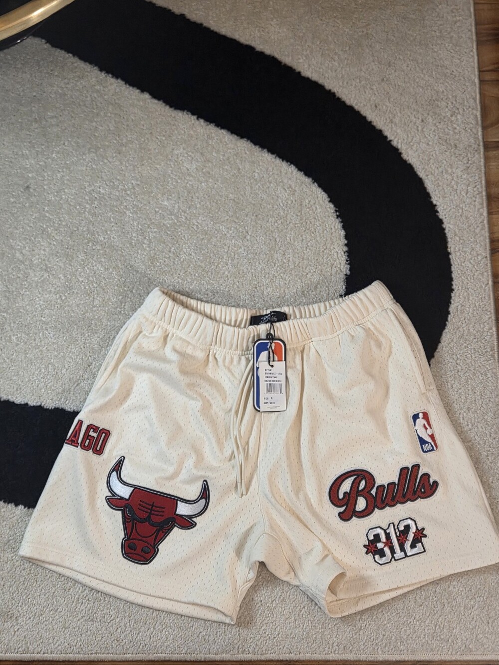 PRO STANDARD CHICAGO BULLS MESH PRACRICE SHORTS